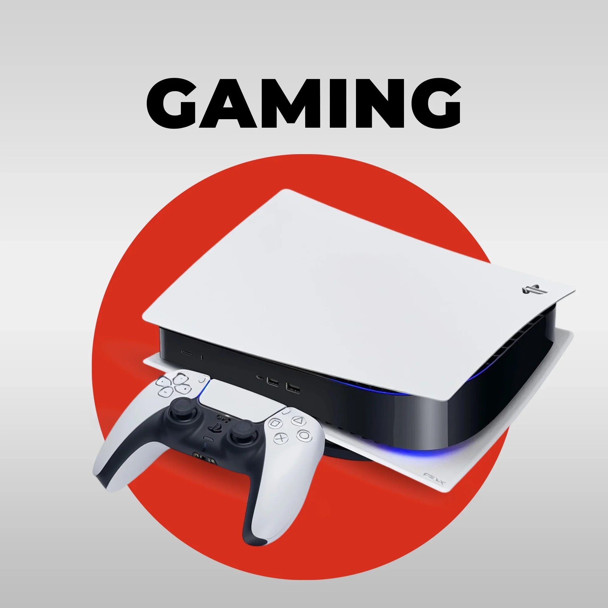 Gaming accessories collection featuring controllers, gaming audio equipment and entertainment devices in Qatar