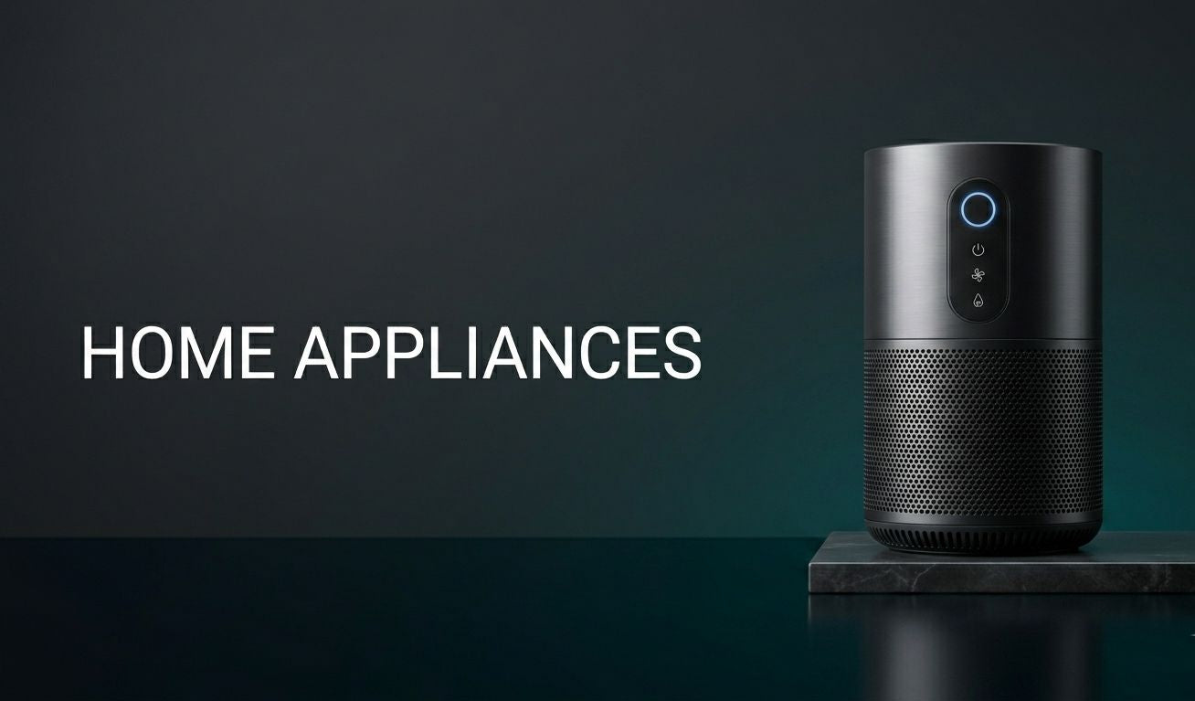 Home appliances collection featuring kitchen appliances, smart home devices and household essentials in Qatar