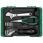 213 Piece Tool Kit Set with Cordless Screwdriver Qatar