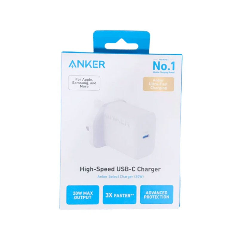 Anker 312 20W USB-C Fast Wall Charger A2347K21 best selling charger in Doha Qatar