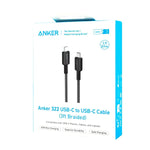 Anker 322 USB-C to USB-C Cable 3ft Braided best selling charging cable in Doha Qatar
