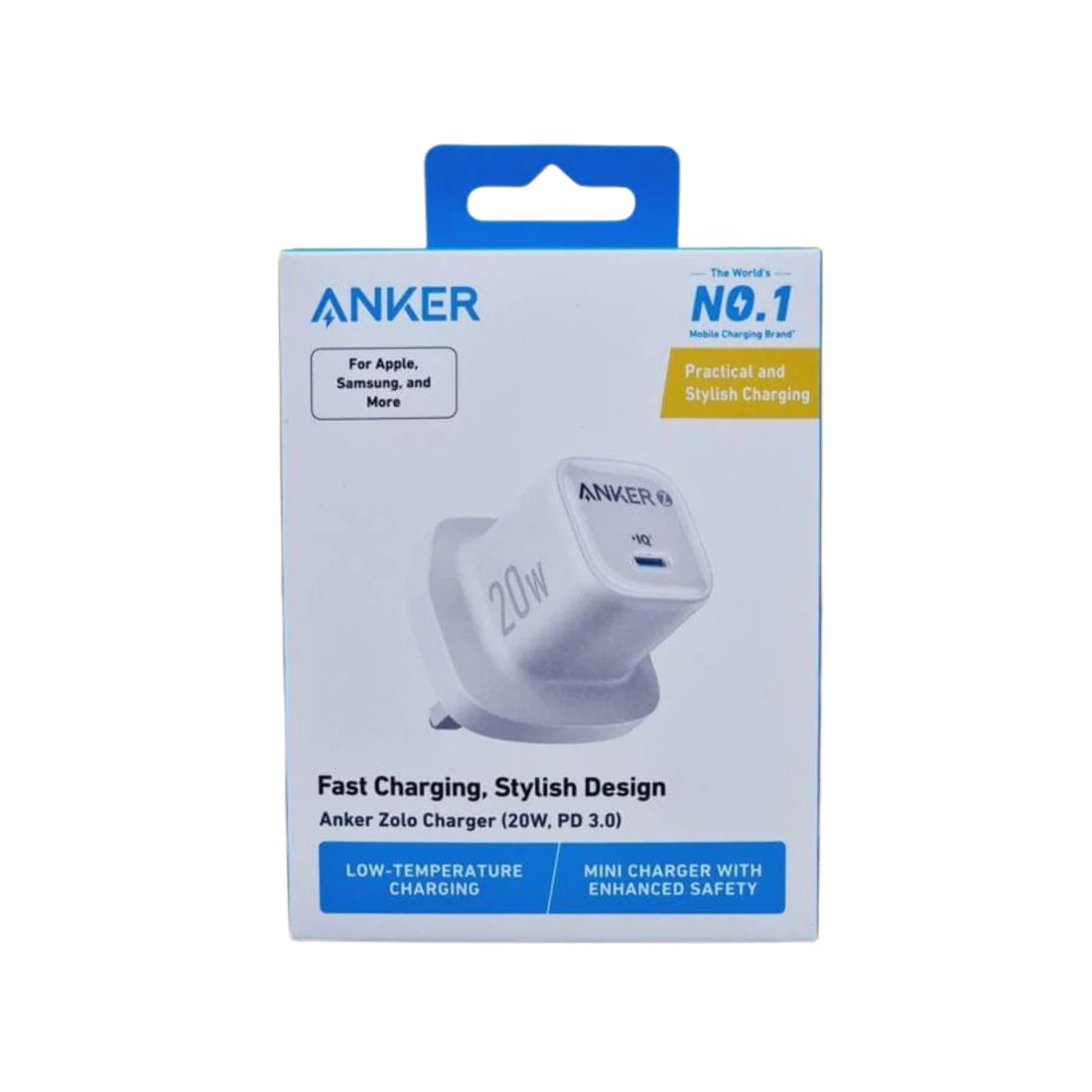 Anker Zolo 20W USB-C Fast Charger A2699K21 best selling charger in Doha Qatar