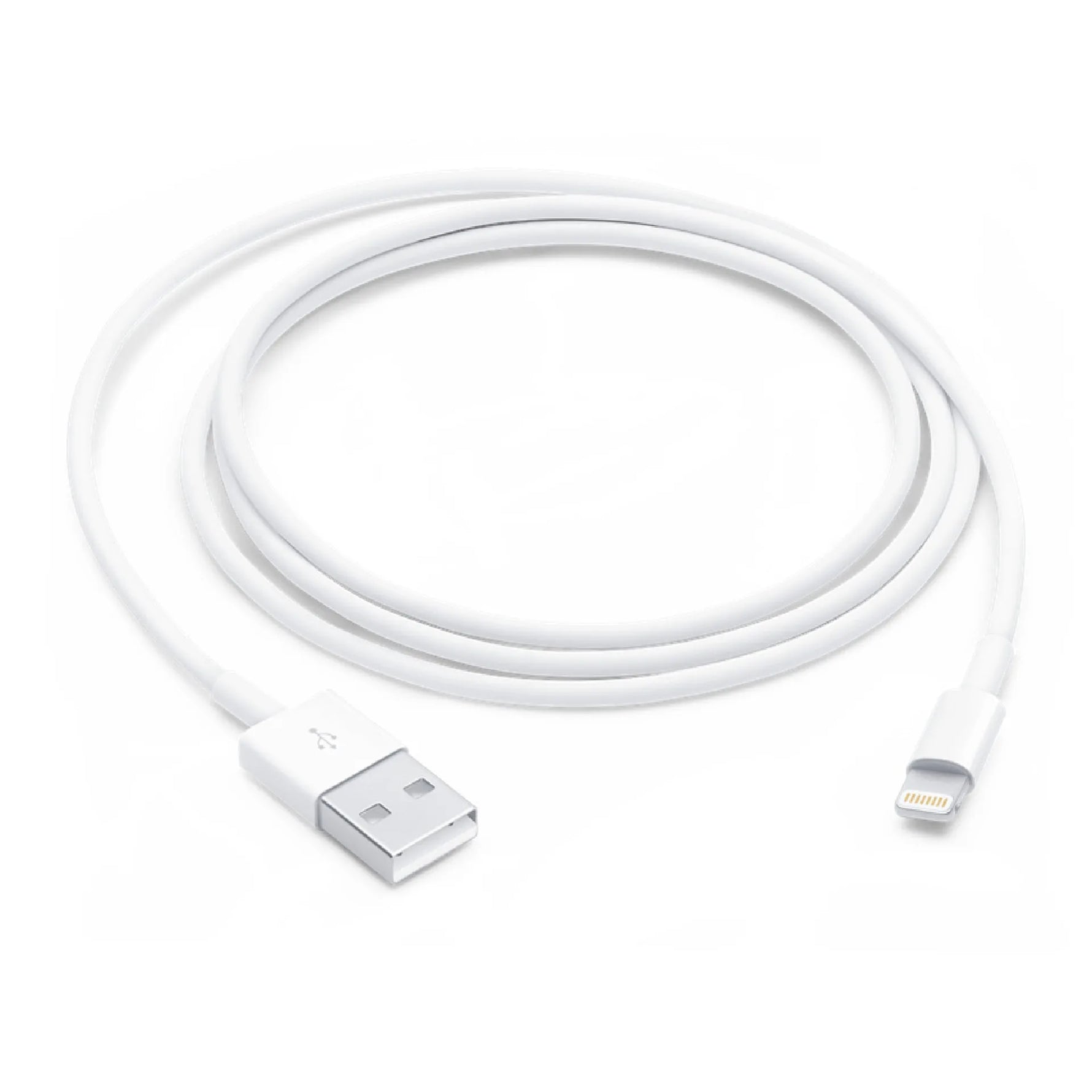 Apple Lightning to USB Cable 1 Meter White for iPhone and iPad in Qatar