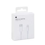 Apple USB-C to Lightning Cable 1 Meter White for iPhone fast charging in Qatar