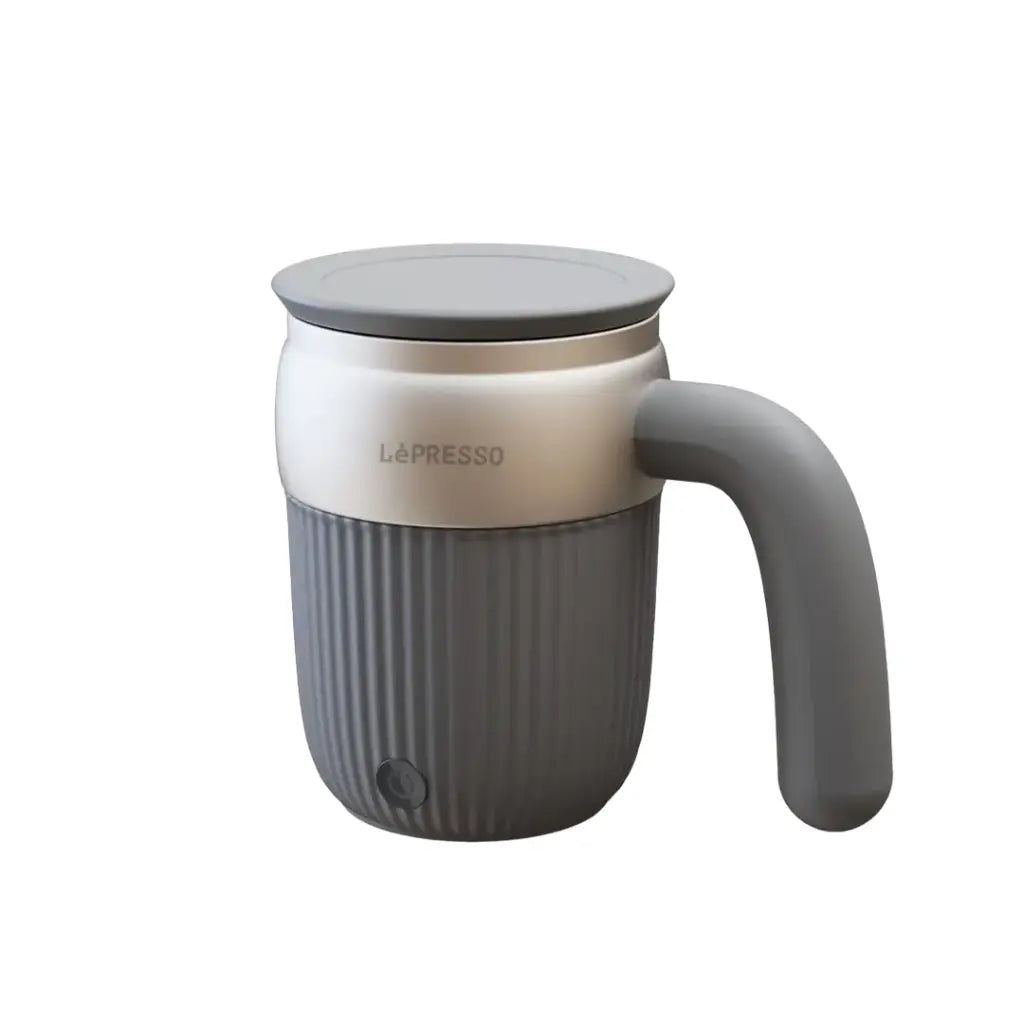 Auto Magnetic Stirring Mug Qatar LePresso 450mL Gray