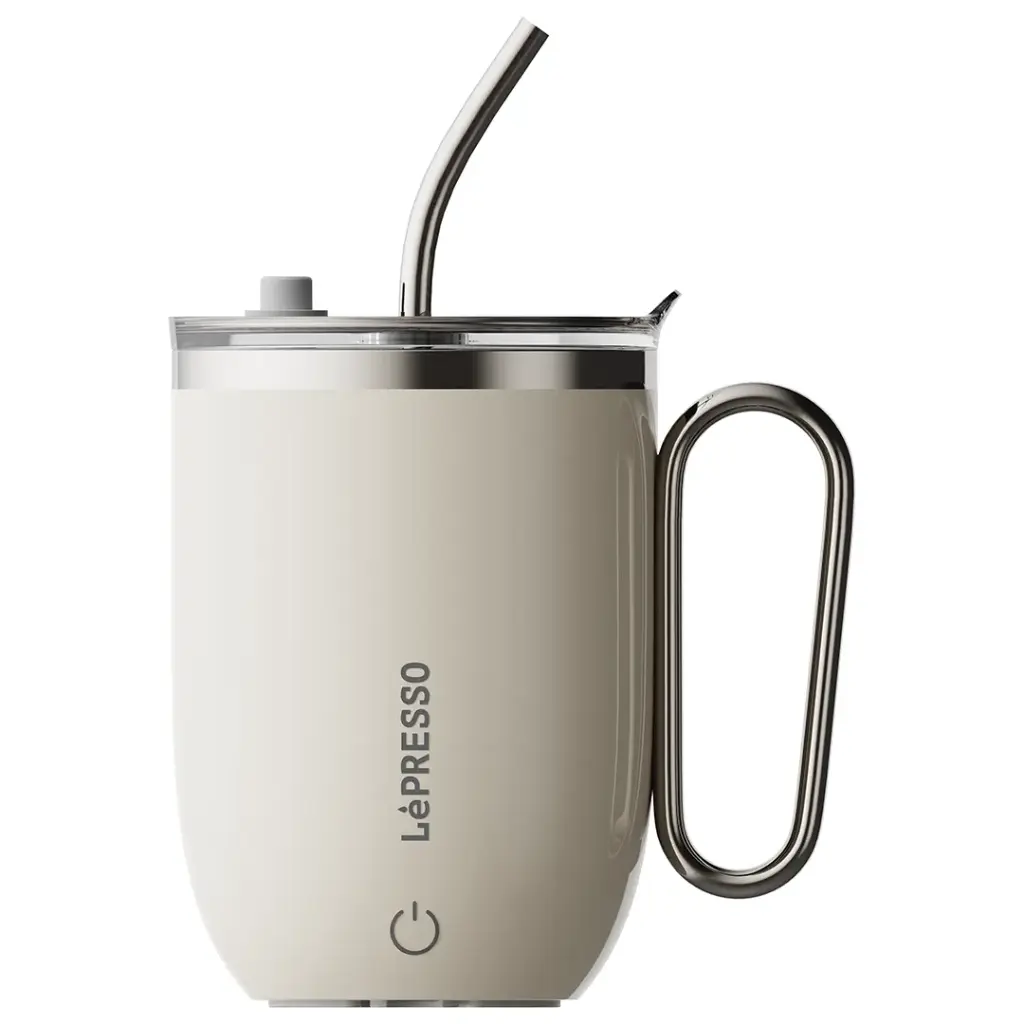 Auto Stirring Mug Qatar LePresso Sip Spin Magnetic Mug
