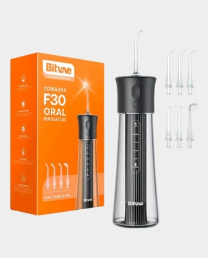 Buy Bitvae F30 Oral Irrigator Black Water Flosser in Qatar