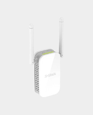 D-Link DAP-1325 N300 WiFi Range Extender White with dual antennas in Qatar
