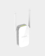 D-Link DAP-1325 N300 WiFi Range Extender White with dual antennas in Qatar