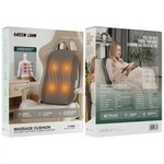 Heated massage cushion for car and home use
