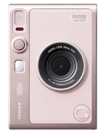 FUJIFILM INSTAX mini Evo Hybrid Camera Gentle Rose Front View