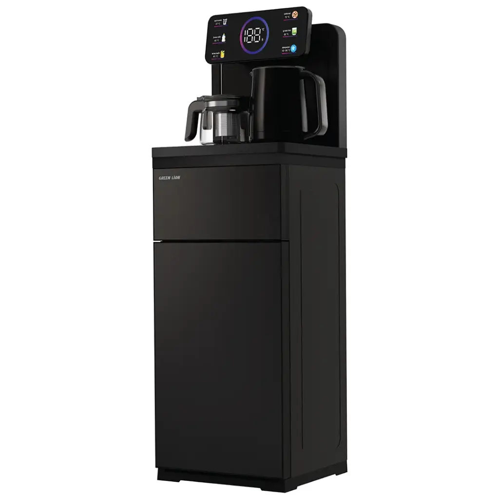 Green Lion Tea Bar Machine Water & Tea Bar Dispenser – Black Green Lion