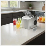 Green Lion Ice Maker with Touch Control Display and 1.3L Water Tank Qatar