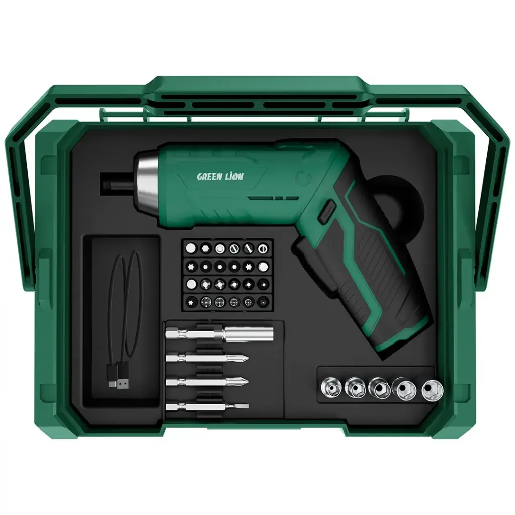 Green Lion GTS-700 DIY Tool Kit Set Green