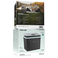 Green Lion Highway Electric Heating and Cooling Fridge Black Qatar