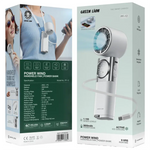 Green Lion Power Wind Handheld Fan with Power Bank Qatar