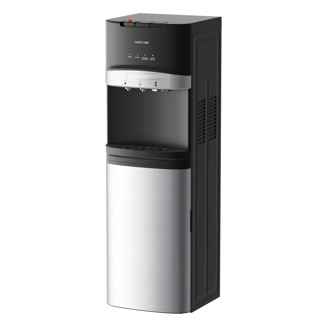 Green Lion Water Dispenser & Ice Maker – Silver Green Lion