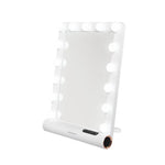 Hollywood Vanity Mirror Qatar Porodo Lifestyle White Rose Gold