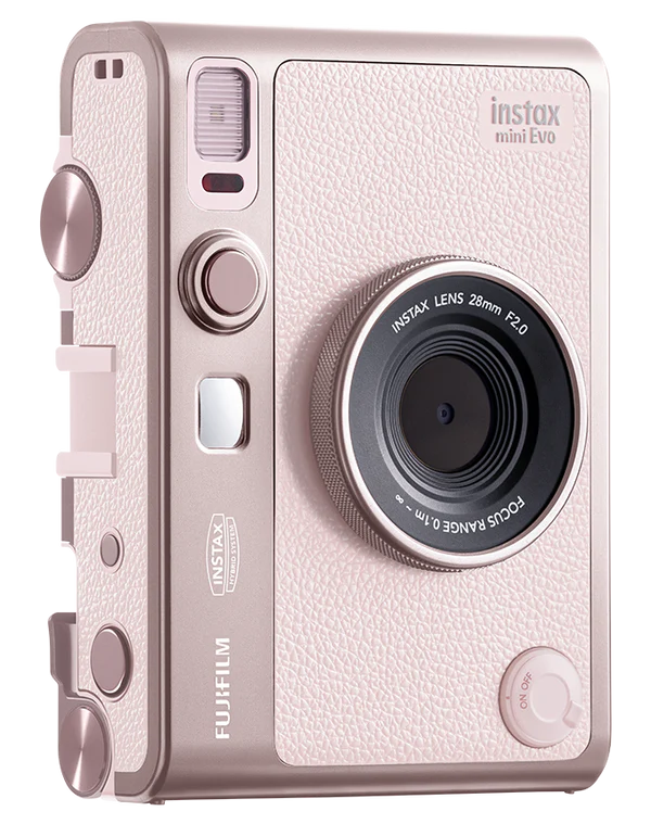 Hybrid Instant Camera Qatar FUJIFILM INSTAX mini Evo Gentle Rose