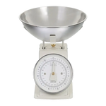 Kitchen Scale Qatar Green Lion Vintage Cream Front View