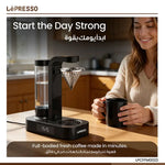 LePresso Brew Time Coffee Machine for Fresh Drip Coffee