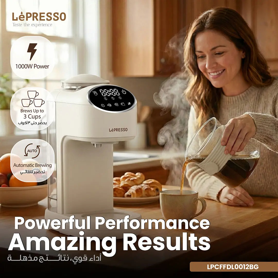 LePresso Drip Lab Automatic Coffee Machine Brewing Fresh Coffee