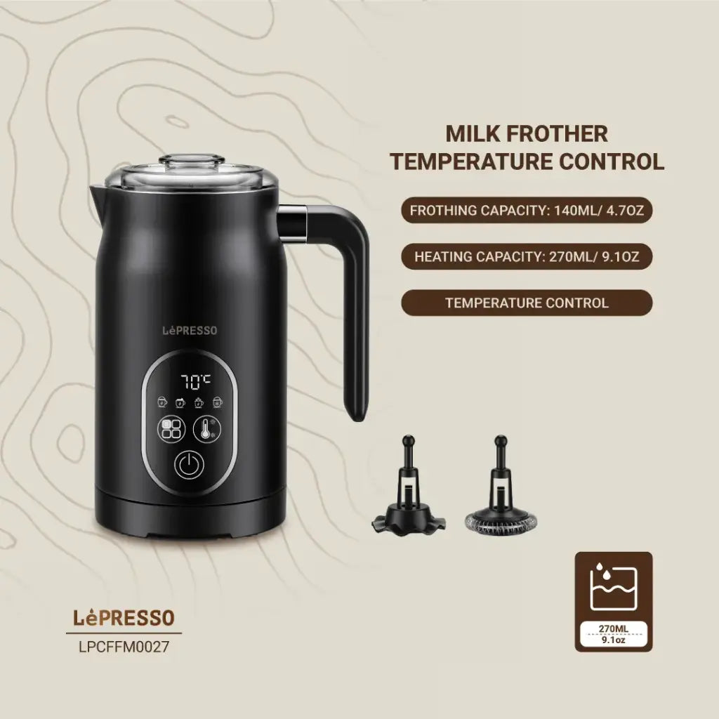 LePresso Milk Frother Hot Thin Foam Function