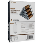 LePresso Nitrogen N₂ Capsule Chargers for Coffee 10pcs – Silver | LPNCFGT0046SL LePresso