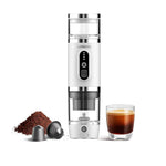 LePresso Portabrew 4-in-1 Portable Coffee Machine – White | LPCFFM4IN1WH LePresso