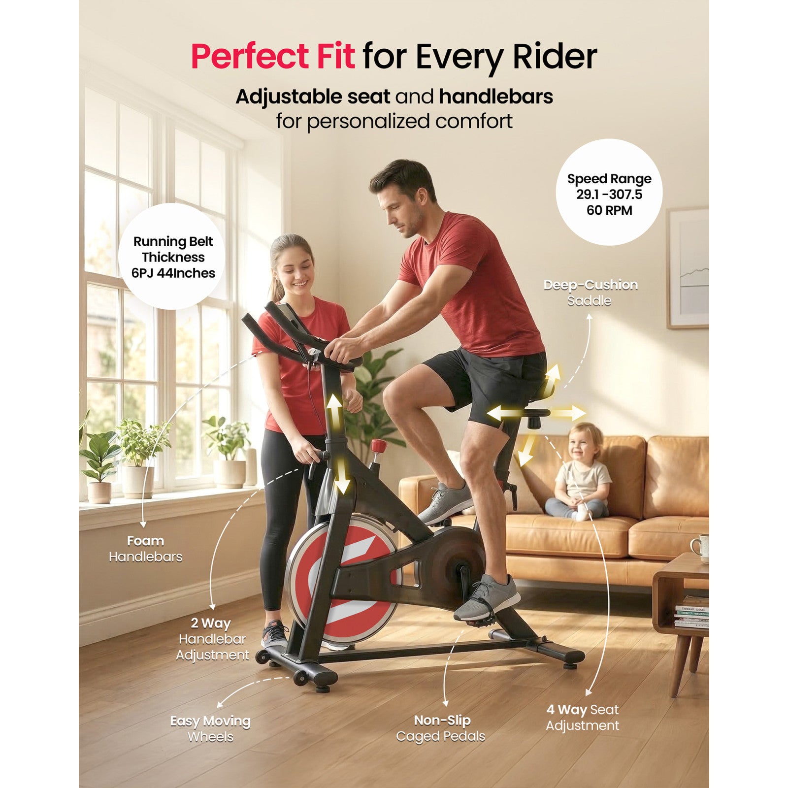 Magnetic Spin Bike Price in Qatar