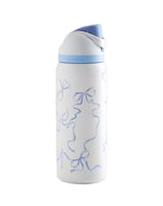 Owala FreeSip Bottle 24oz Blue Insulated Stainless Steel Water Bottle Qatar