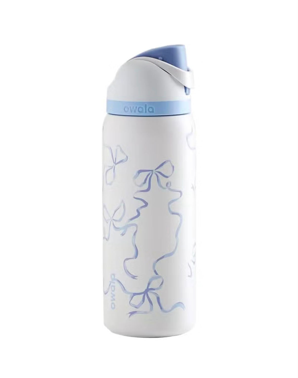 Owala FreeSip Bottle 24oz Blue Insulated Stainless Steel Water Bottle Qatar