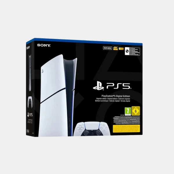 PS5 Slim Digital Qatar Sony PlayStation 5 Console Front View