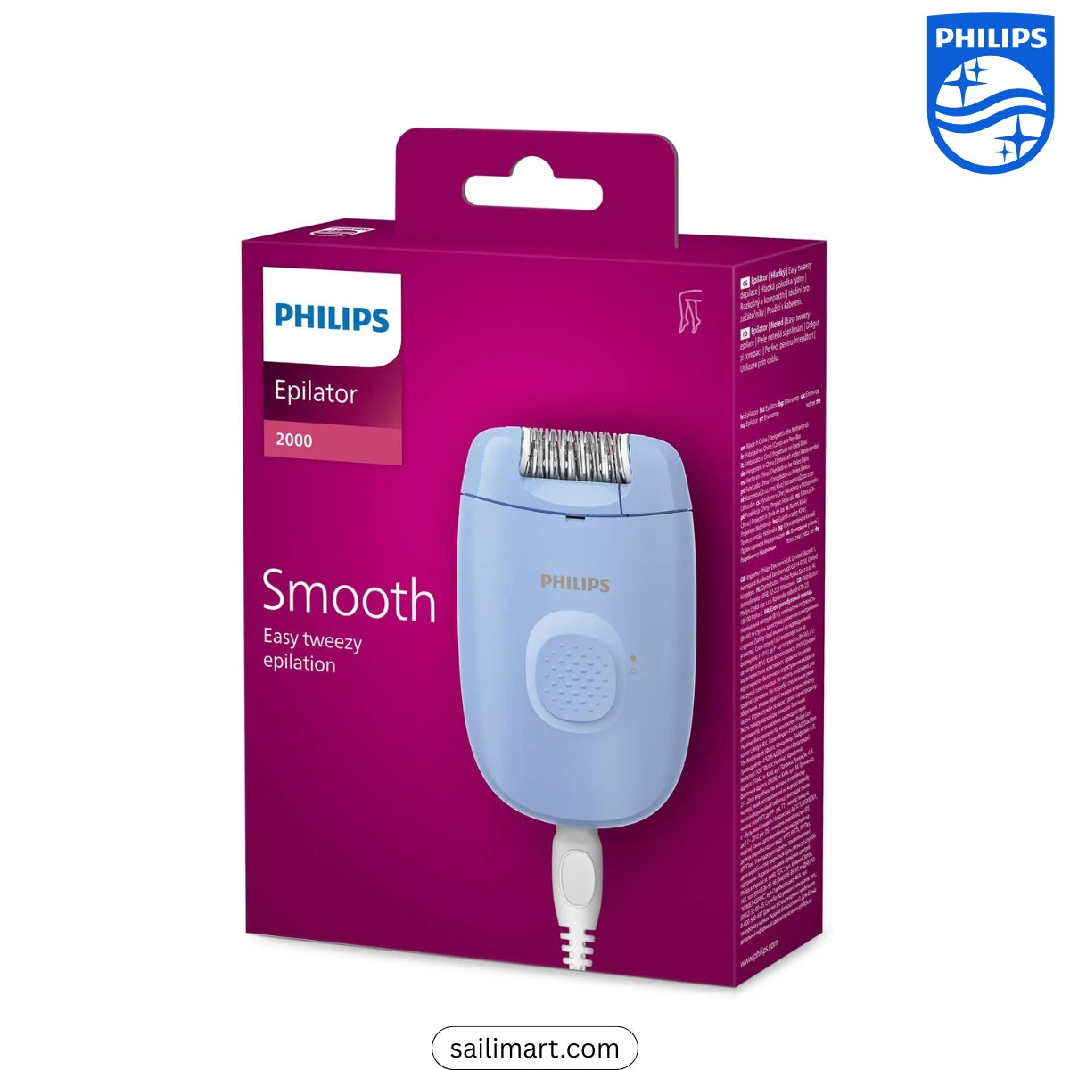 Philips Epilator Series 2000 BRE228/00 Corded Hair Removal Device Qatar