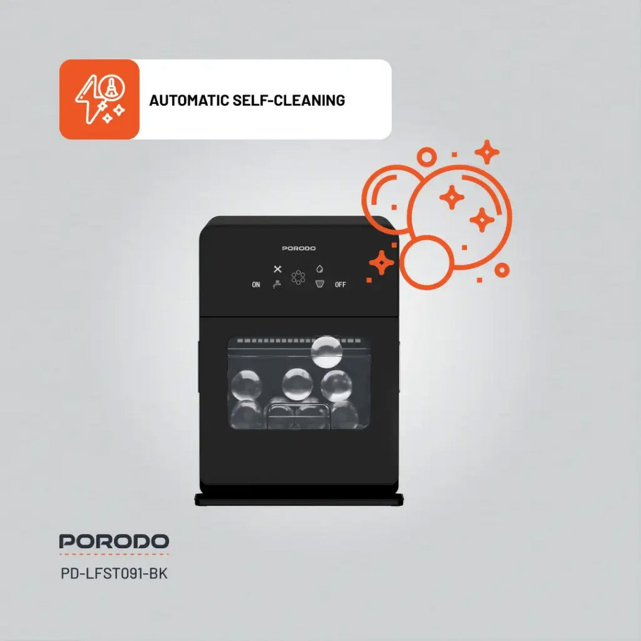 Porodo Electric Bullet Ice Maker with Self Cleaning Function Qatar