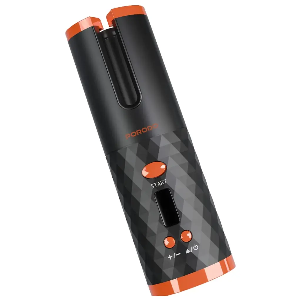 Porodo Lifestyle Automatic Hair Curler Black Qatar