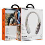 Porodo Chillo Zen Neck Hanging Cooling Fan Digital Display Qatar