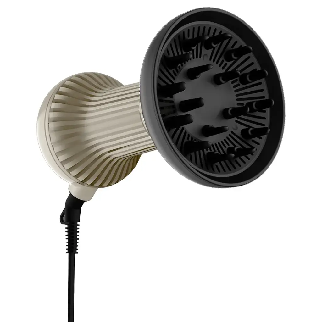 Porodo Portable High Speed Hair Diffuser Dryer Black Gold Qatar