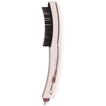 Porodo Dual Mode Hair Straightening Brush Pink Qatar