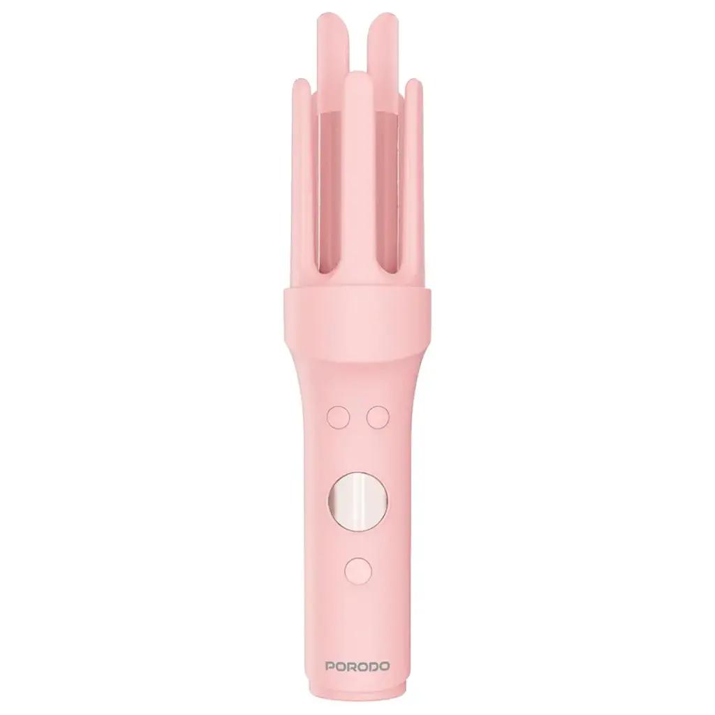 Porodo Lifestyle Ceramic Curling Iron Pink Qatar