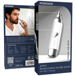 Porodo electric shaver USB-C rechargeable grooming device