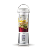 Ninja portable blender making protein shake