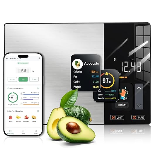 Smart Nutrition Scale Qatar TFT Digital Food Scale