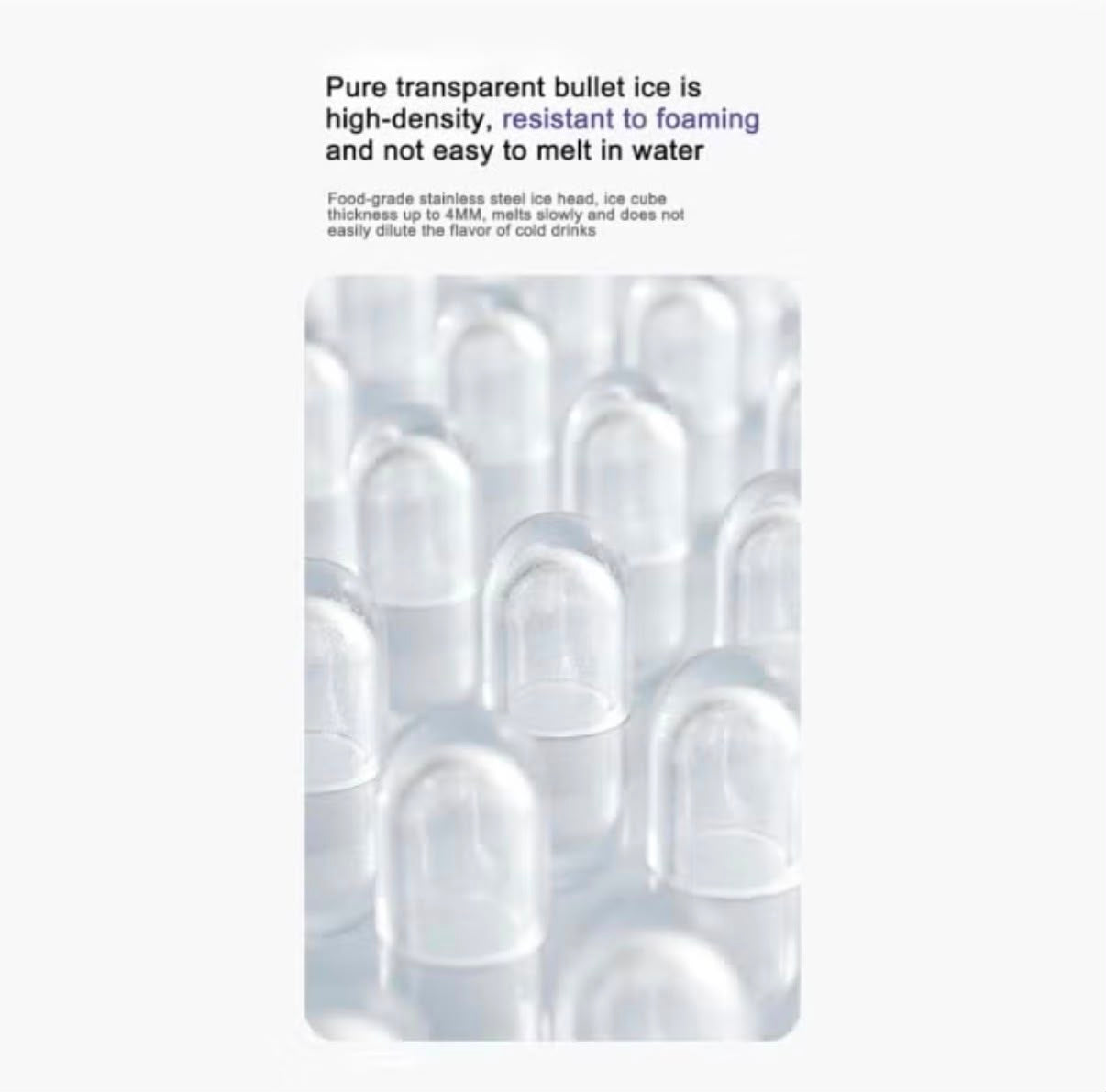 TOBI TB-966 Ice Maker with 9 Bullet Ice Cubes in 6 Minutes Qatar
