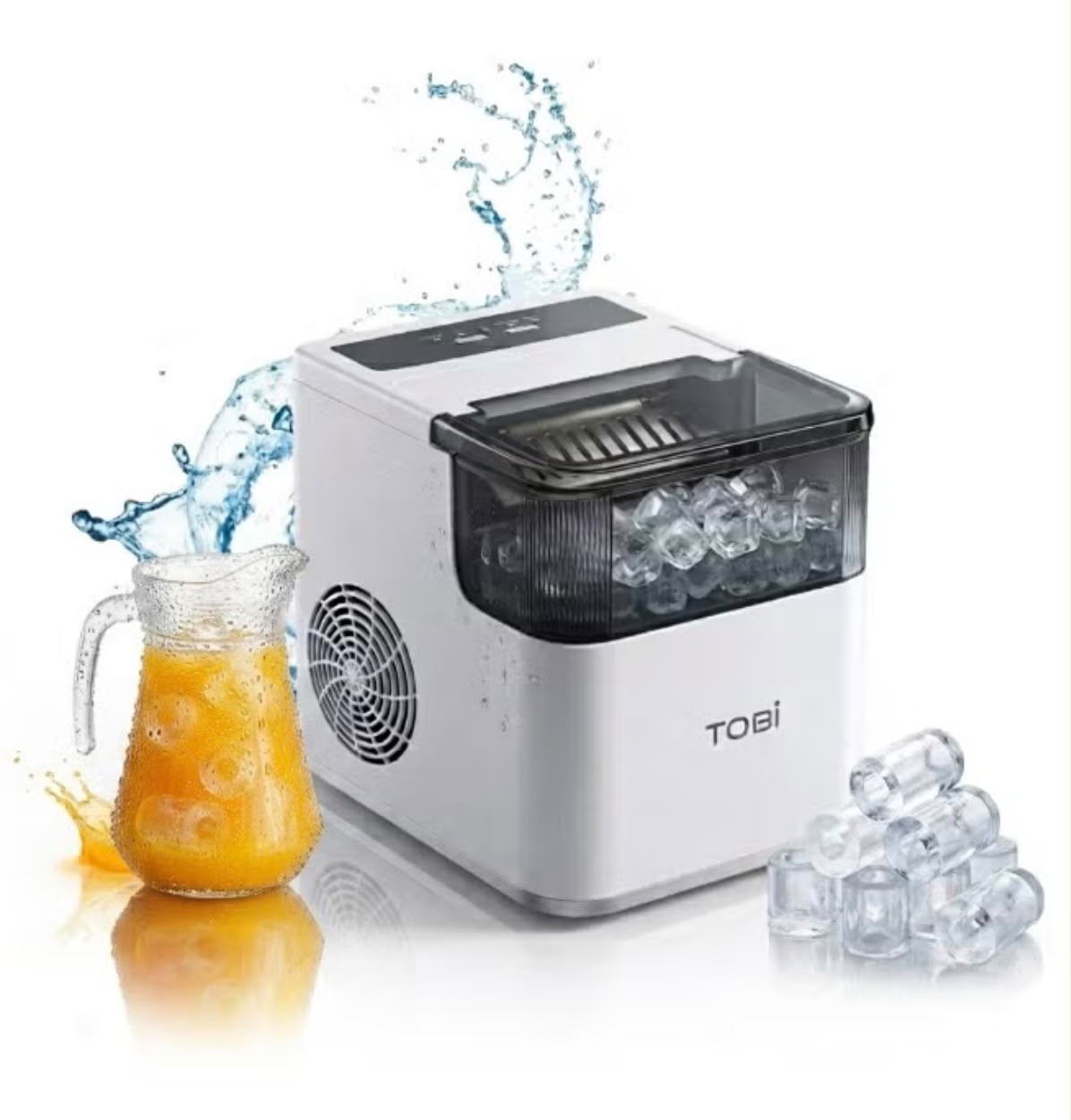 TOBI TB-966 Countertop Ice Maker 12KG Per Day Qatar