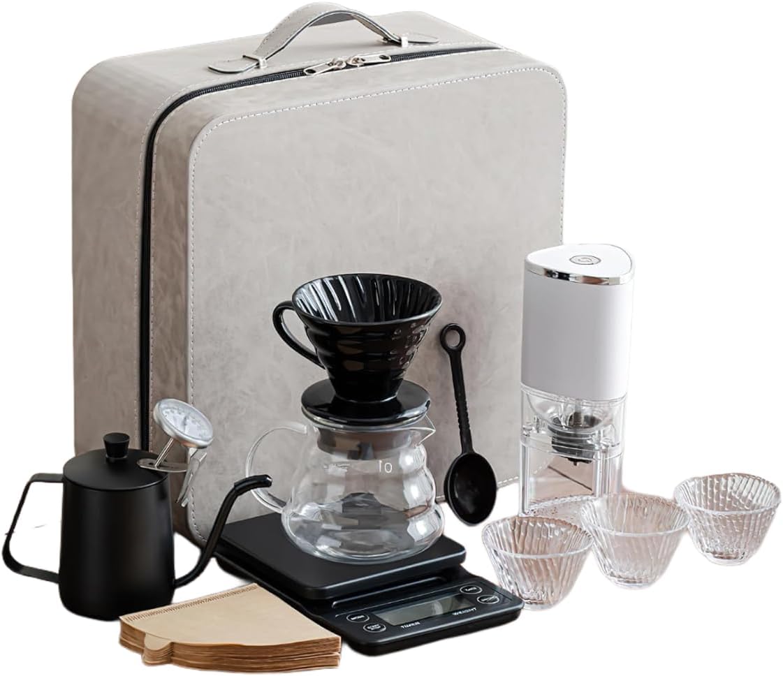 V60 Coffee Travel Set Qatar Portable Pour Over Kit