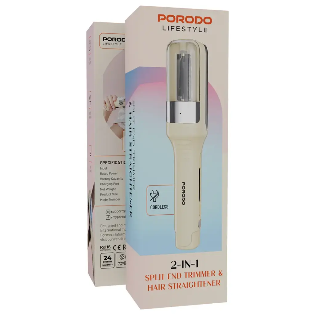 Hair straightener with split end trimmer Qatar