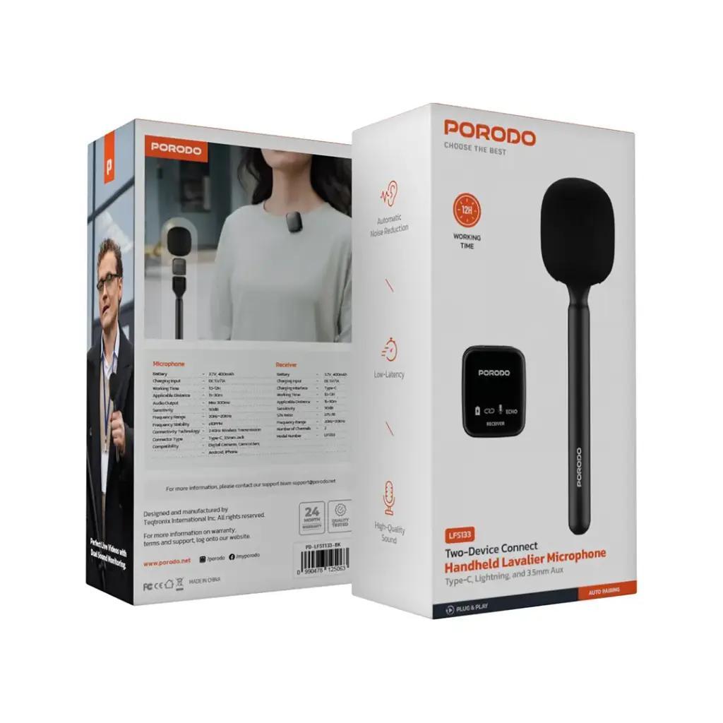 Wireless Lavalier Microphone Qatar Vlogging Setup