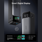 Anker 737 Power Bank 24000mAh 140W featuring smart digital display and fast charging technology