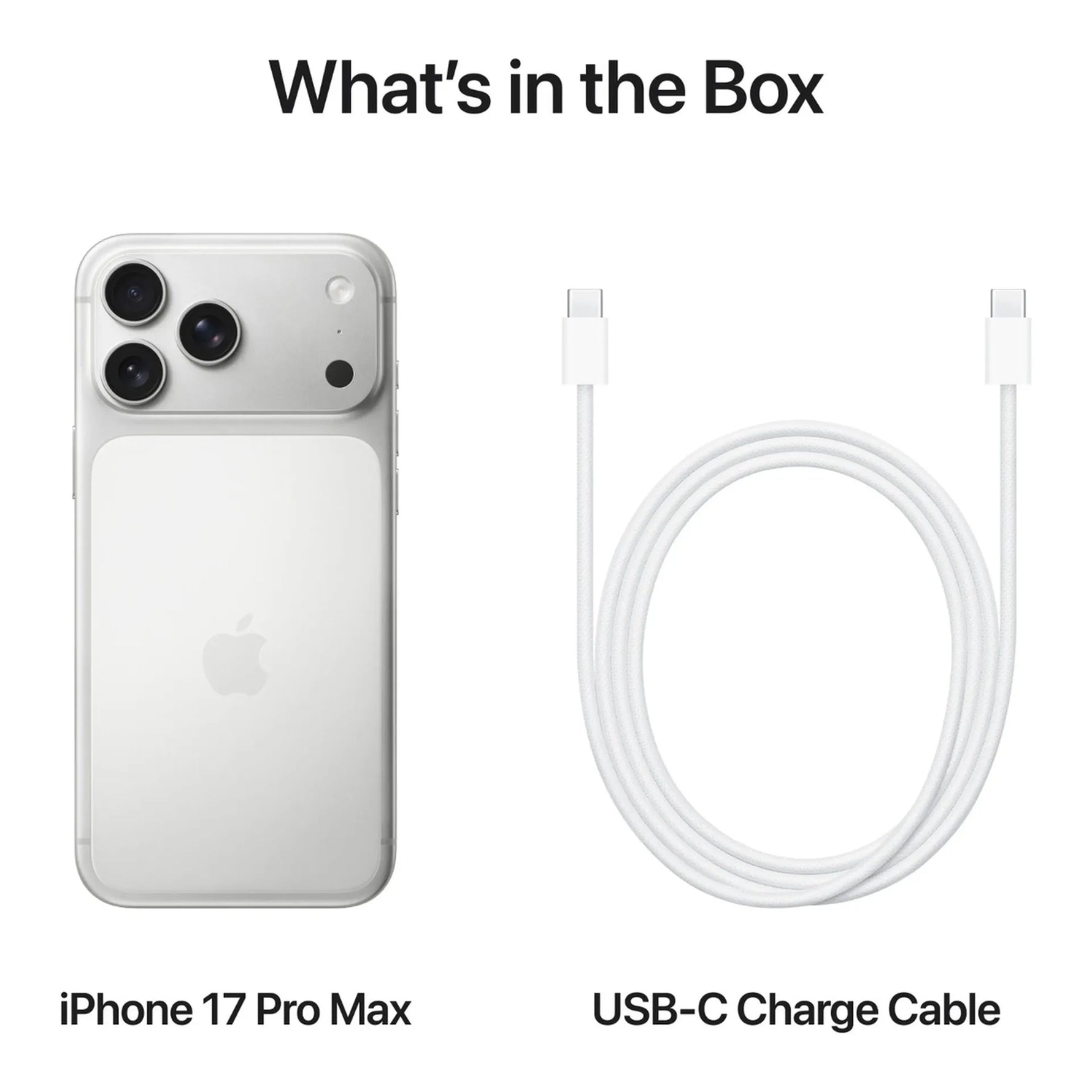 Apple iPhone 17 Pro Max 256GB Silver Side View Qatar